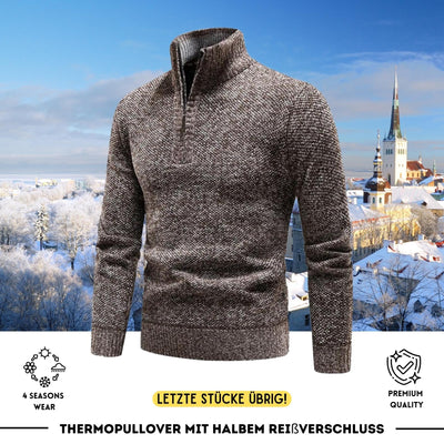 Nils™ | Thermopullover mit halbem Reißverschluss