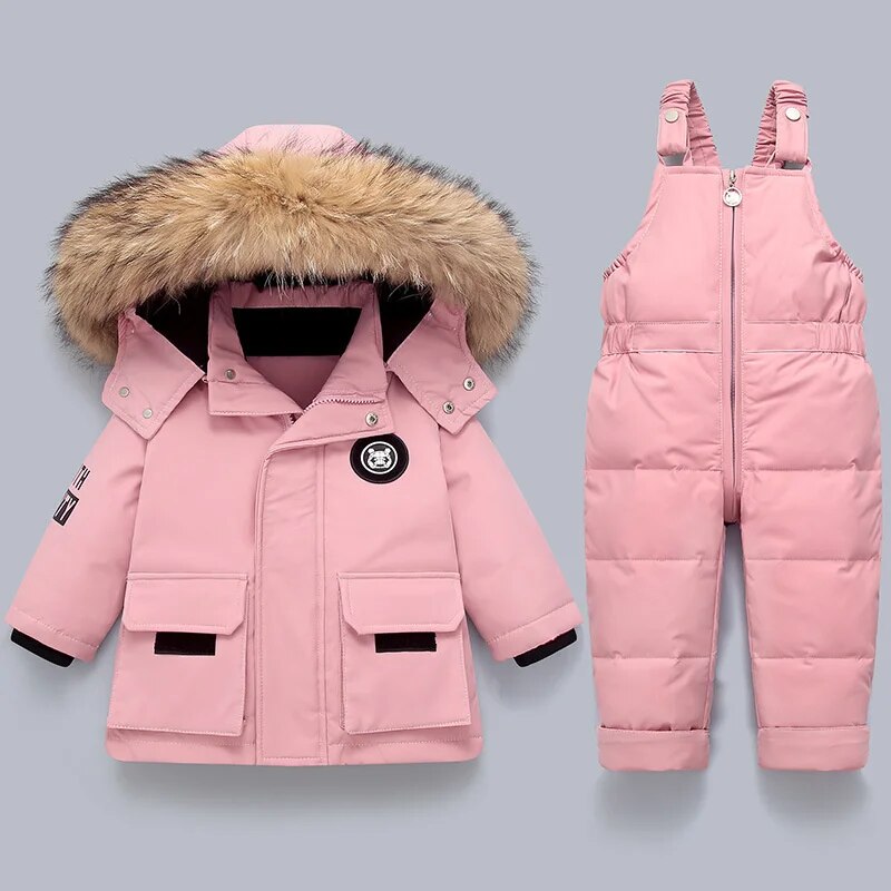 Robin™ | Kinder Winterset Jacke + Jumpsuit