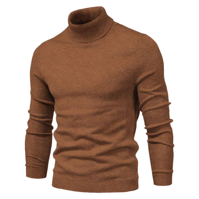 Linus™ | Hochwertiger Winterpullover mit Polo-Kragen