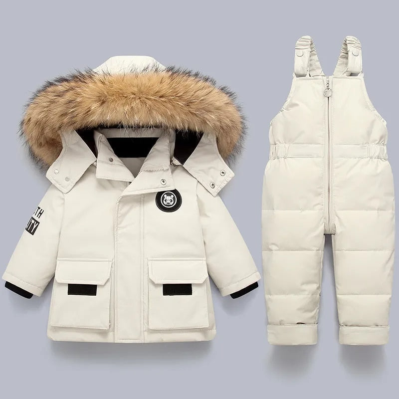 Robin™ | Kinder Winterset Jacke + Jumpsuit