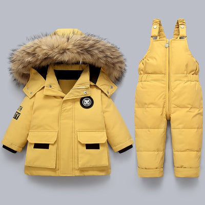 Robin™ | Kinder Winterset Jacke + Jumpsuit